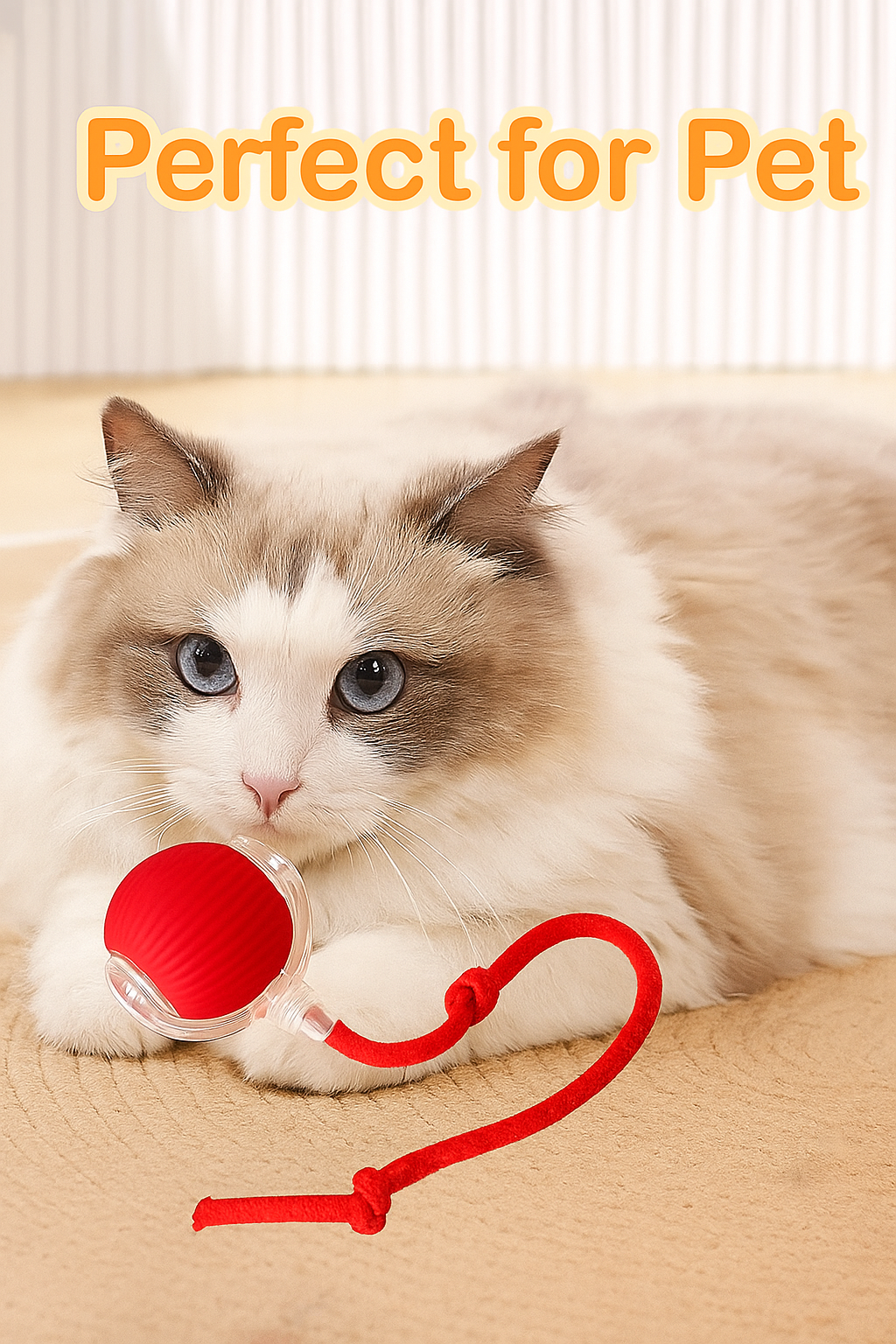 Smart Interactive Rolling Pet Ball – Keeps Pets Happy & Engaged