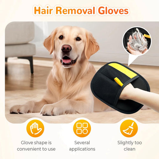 Premium Double-Sided Pet Hair Removal Glove