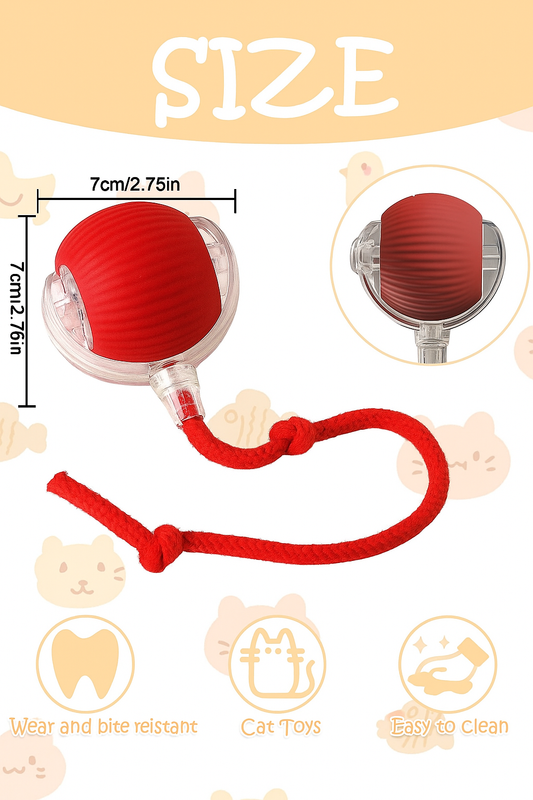 Smart Interactive Rolling Pet Ball – Keeps Pets Happy & Engaged
