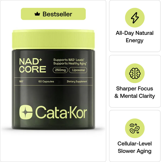 Cata-Kor NAD⁺ Advanced – 500mg (60 Capsules)