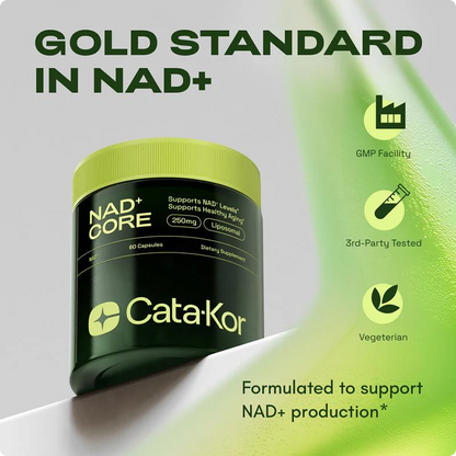 Cata-Kor NAD⁺ Advanced – 500mg (60 Capsules)